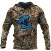 Carolina Panthers Nfl Hunting Camo 3D Shirt