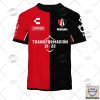 Personalize Liga Mx Atlas Fc 2021 2022 Home Jersey 3D Hoodie T-Shirt