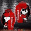 Snoopy Nfl Tampa Bay Buccaneers 3D Hoodie