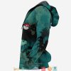 Bulbasaur Pokemon Anime Merch Tie Dye 3D Hoodie